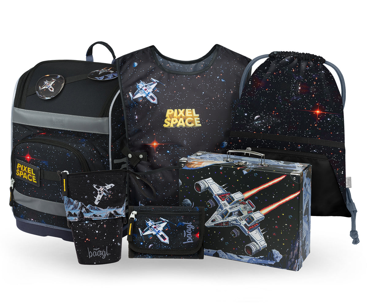 Školská sada Zippy Plus Pixel Space IV
