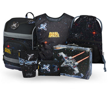 Školská sada Zippy Plus Pixel Space IV