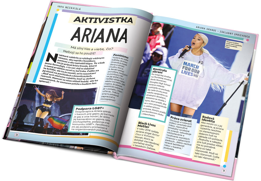 ARIANA GRANDE - Základný sprievodca pre fanúšikov