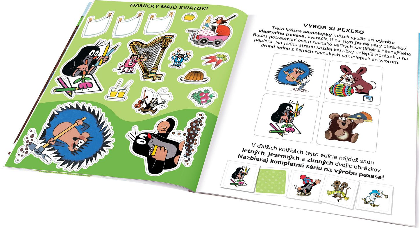 KRTKO a JAR  ─ Kniha samolepiek