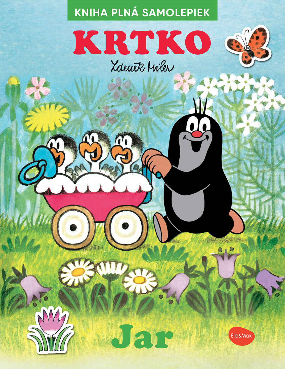 KRTKO a JAR  ─ Kniha samolepiek