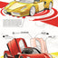 FERRARI, cestné autá – Kniha samolepiek