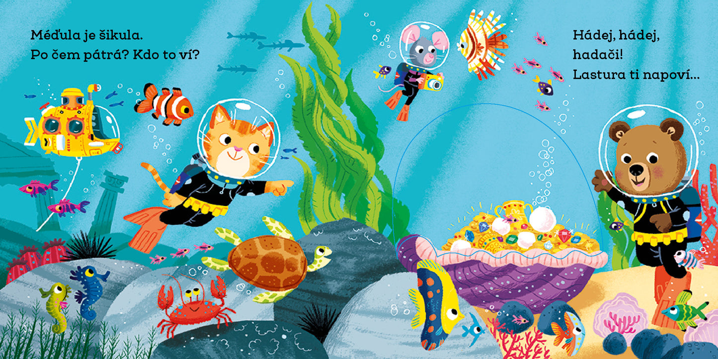 BRUMKO ROZUMKO MORSKÝM VÝSKUMNÍKOM - Obrázky s pohyblivými prvkami