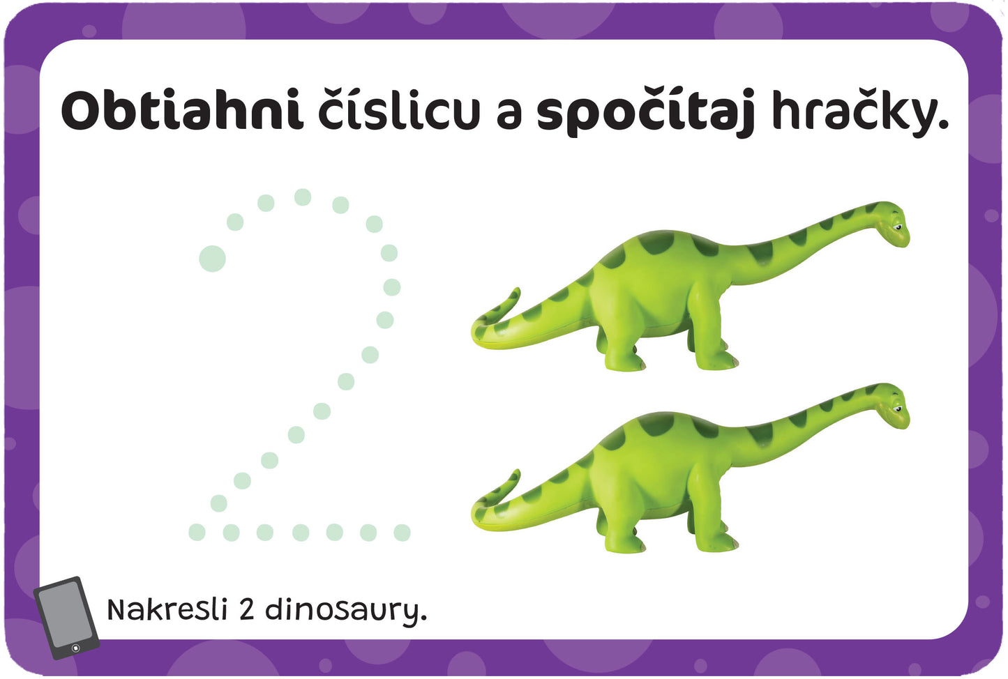 Kúzelný tablet & stierateľné karty – Prvé POČÍTANIE