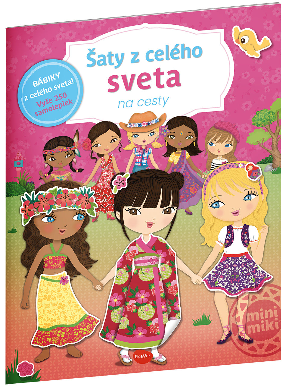 Na cesty: ŠATY Z CELÉHO SVETA – Kniha se samolepkami