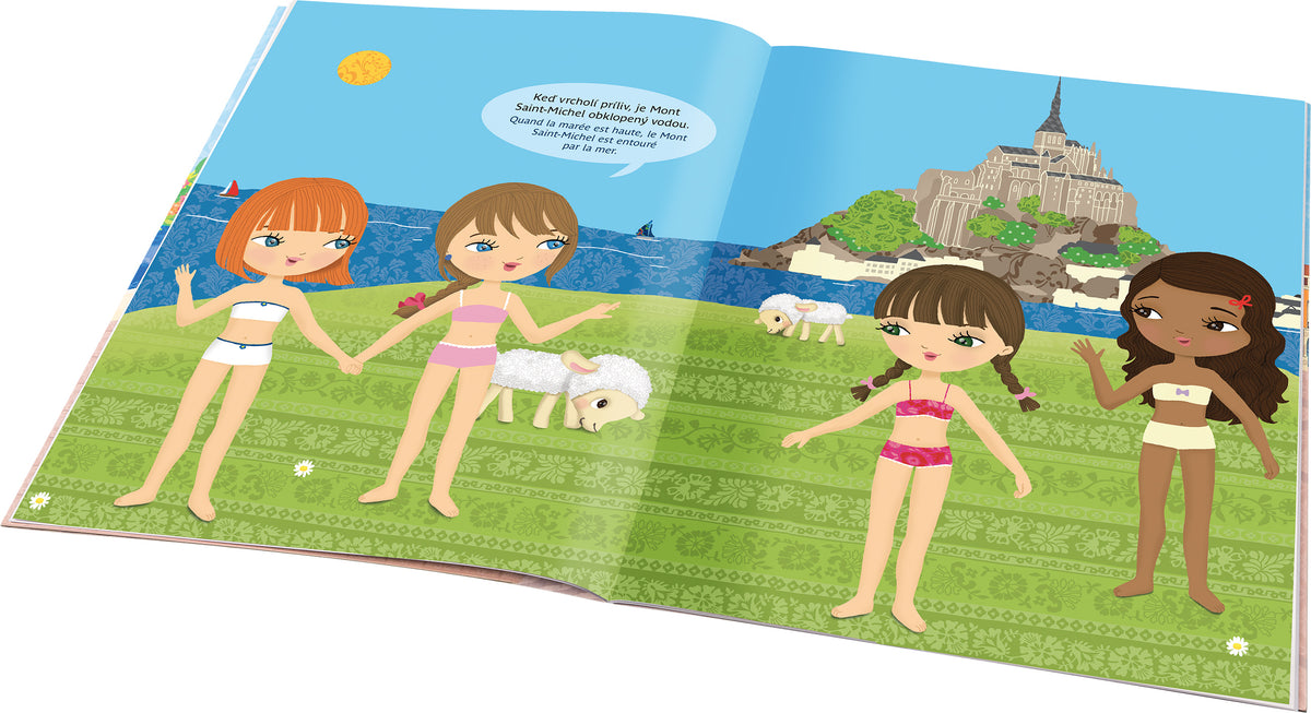 Na cesty: ŠATY PRE EMMU – Kniha se samolepkami