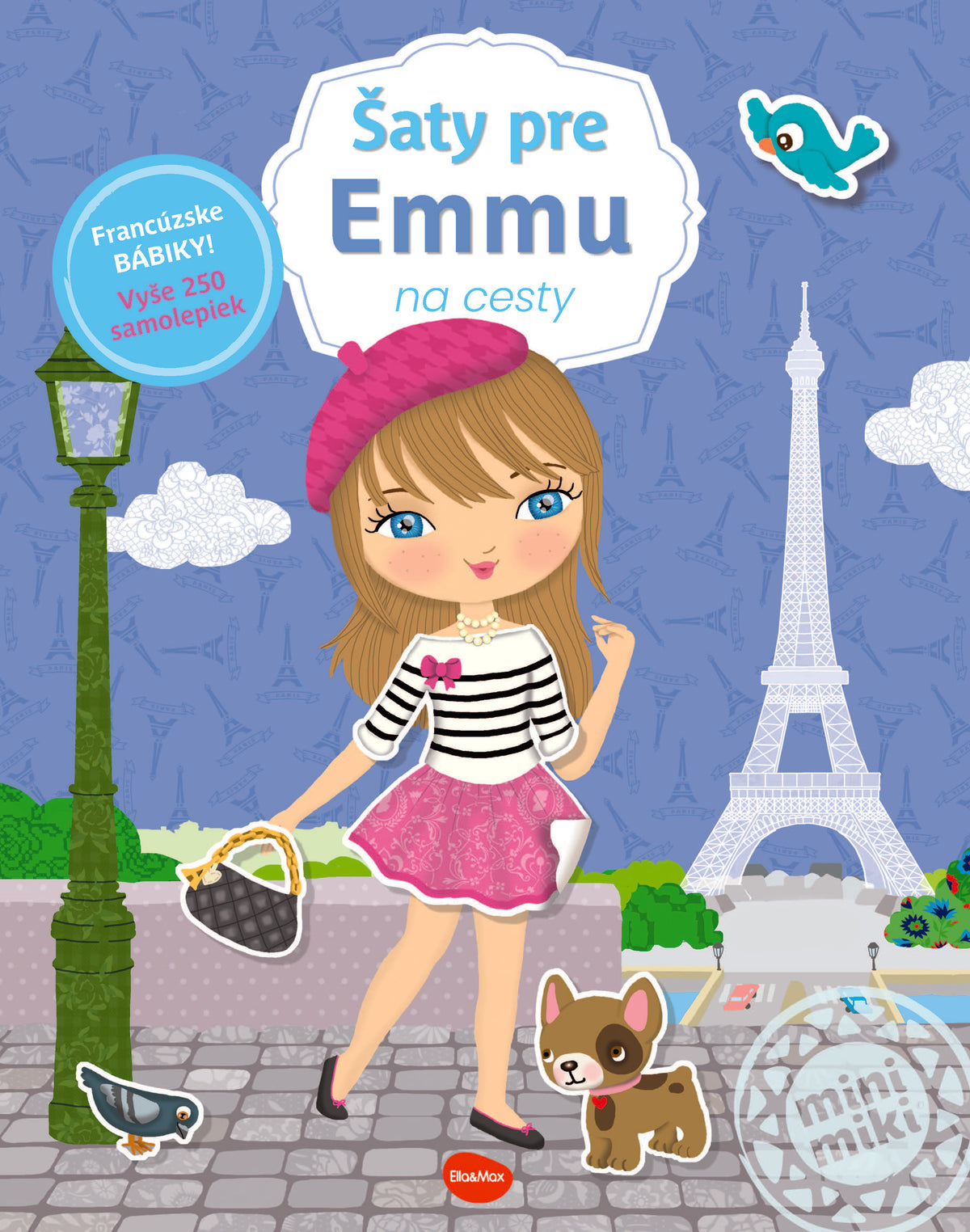 Na cesty: ŠATY PRE EMMU – Kniha se samolepkami