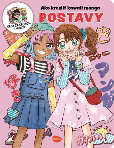 Ako kresliť KAWAII MANGA: POSTAVY – Krok za krokom s MISAKO