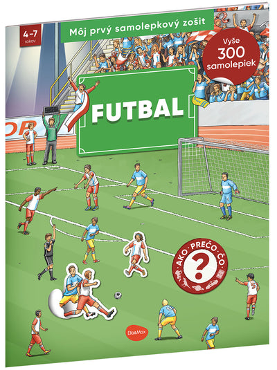 Môj prvý samolepkový zošit - FUTBAL