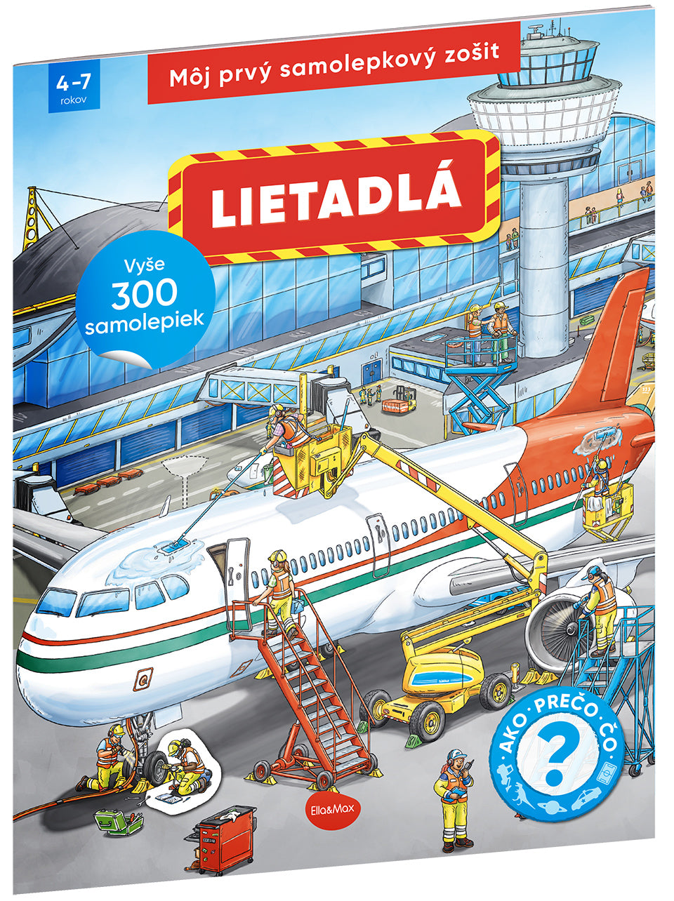 Môj prvý samolepkový zošit – LIETADLÁ