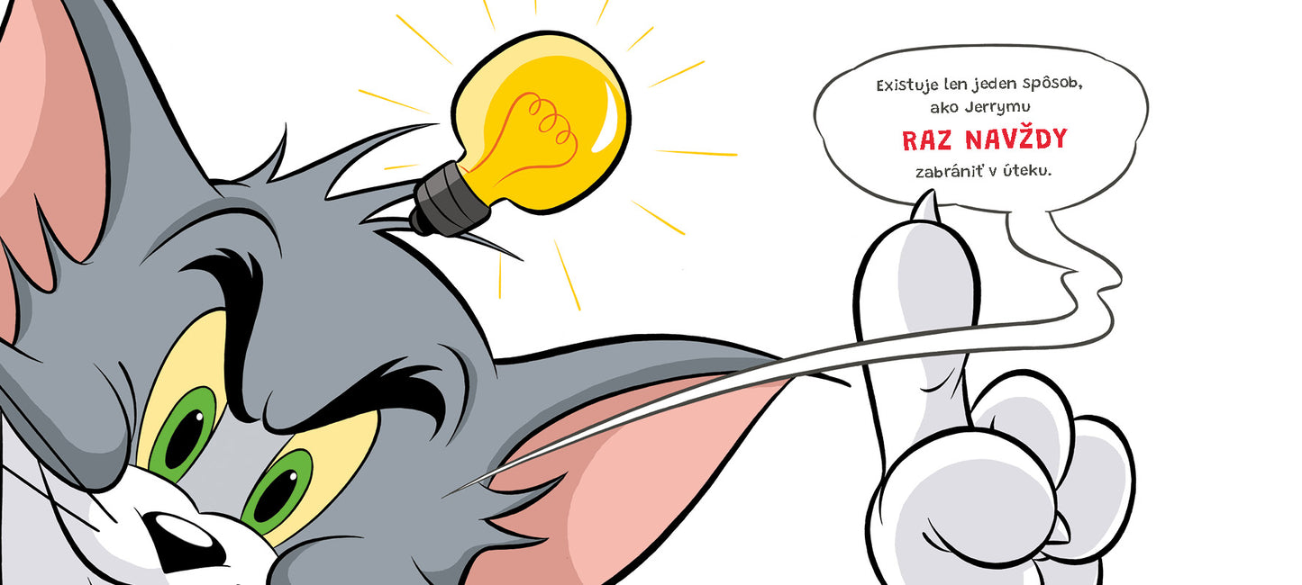 TOM & JERRY: V tejto knihe sa skrýva myš