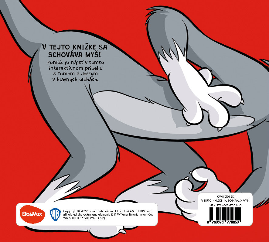 TOM & JERRY: V tejto knihe sa skrýva myš
