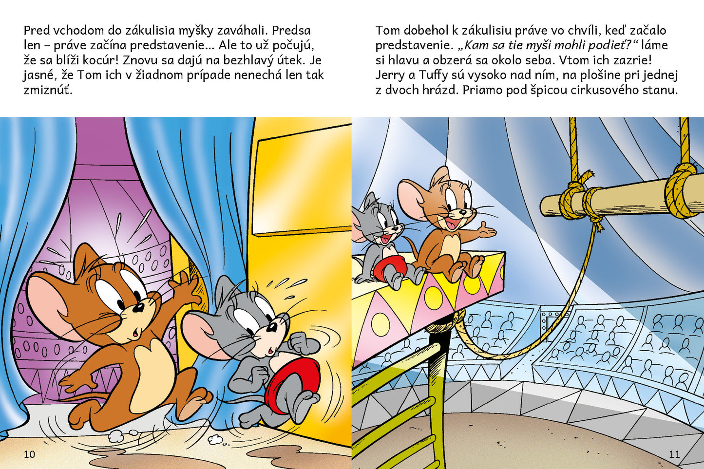 VEĽKÉ CIRKUSOVÉ DOBRODRUŽSTVO – Tom a Jerry v obrázkovom príbehu (darček za 1 cent)