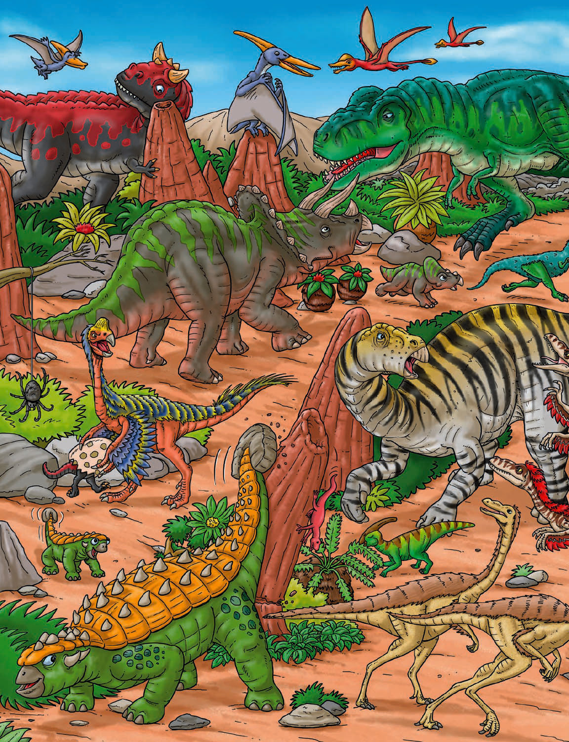 Veľká knižka DINOSAURY pre malých rozprávačov