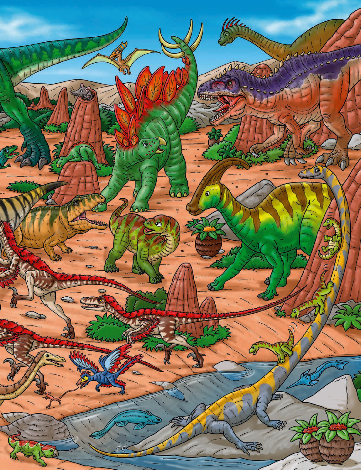 Veľká knižka DINOSAURY pre malých rozprávačov