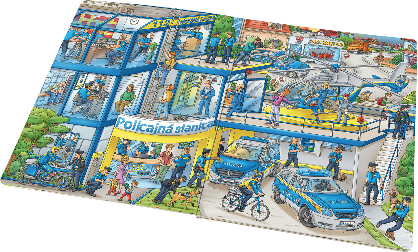 Veľká kniha POLICAJT pre malých rozprávačov