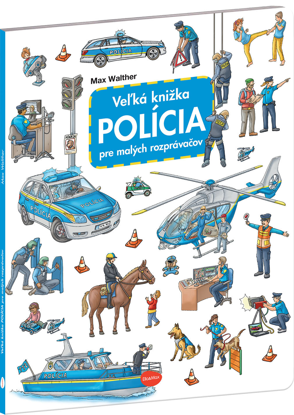 Veľká kniha POLICAJT pre malých rozprávačov