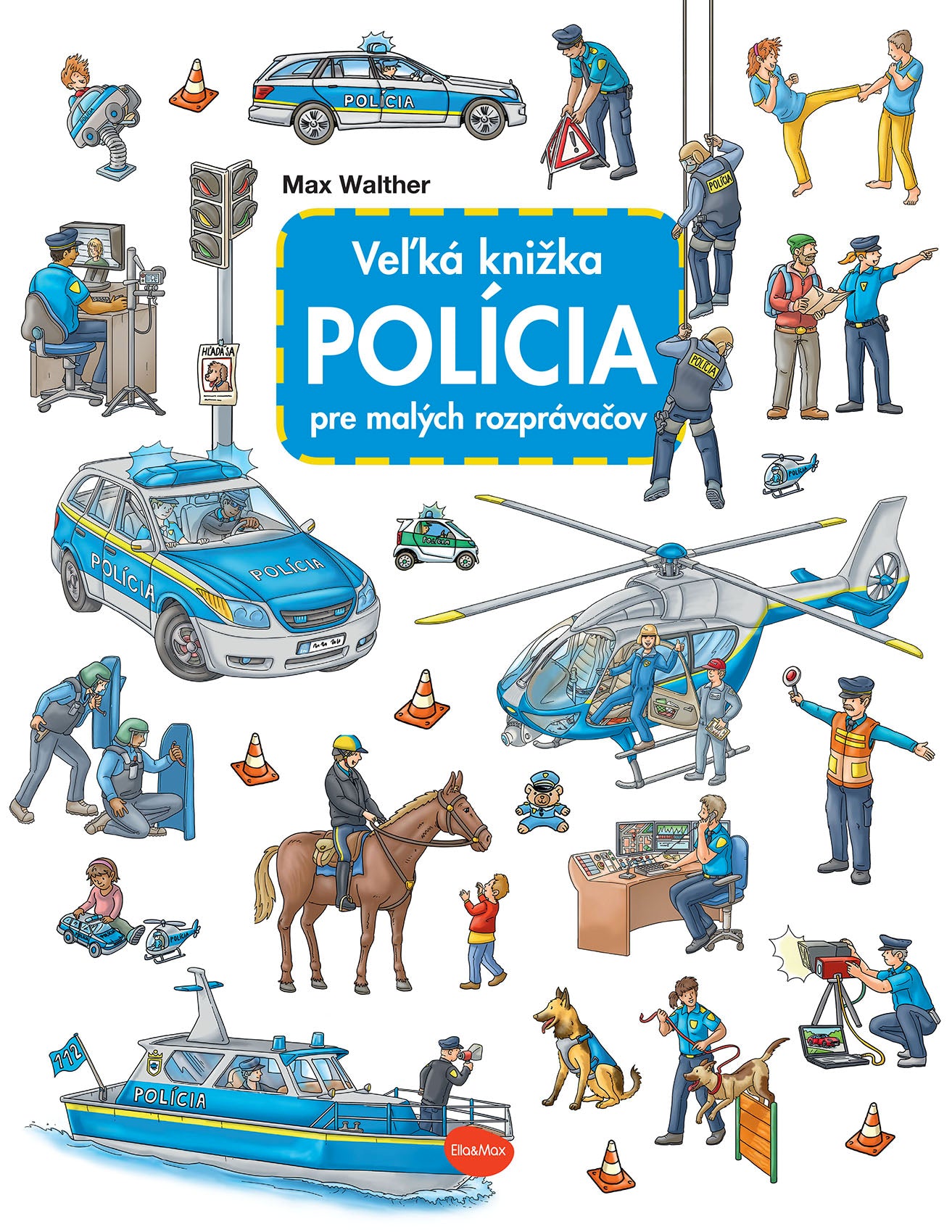 Veľká kniha POLICAJT pre malých rozprávačov