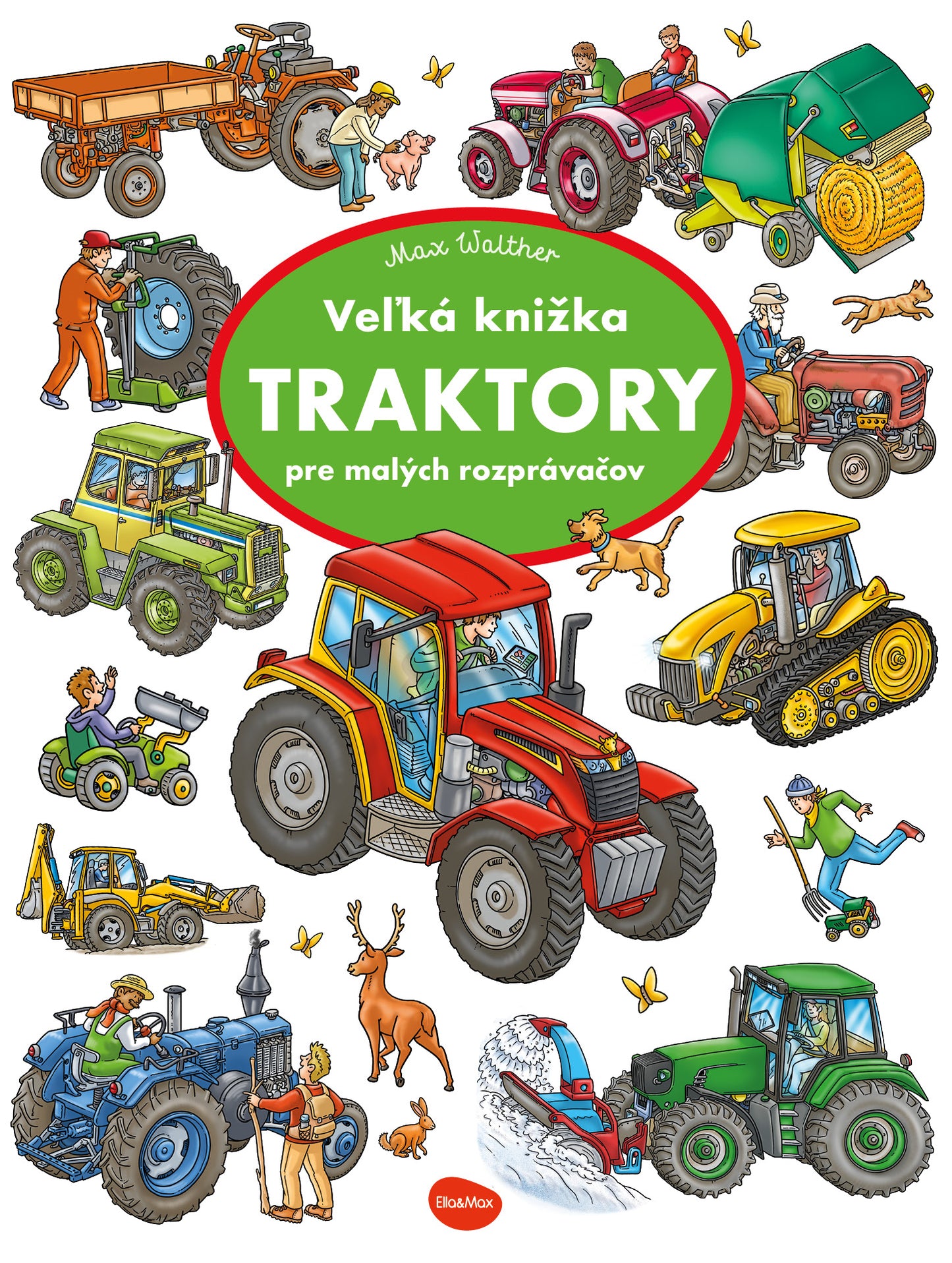 Vel'ká knižka TRAKTORY pre malých rozprávačov
