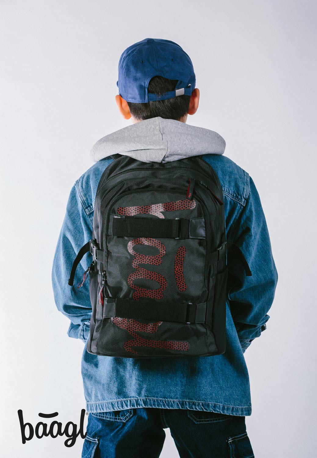 Školský batoh Skate Red