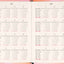 Planbook diár/notes Korál 2027, 13 x 21 cm