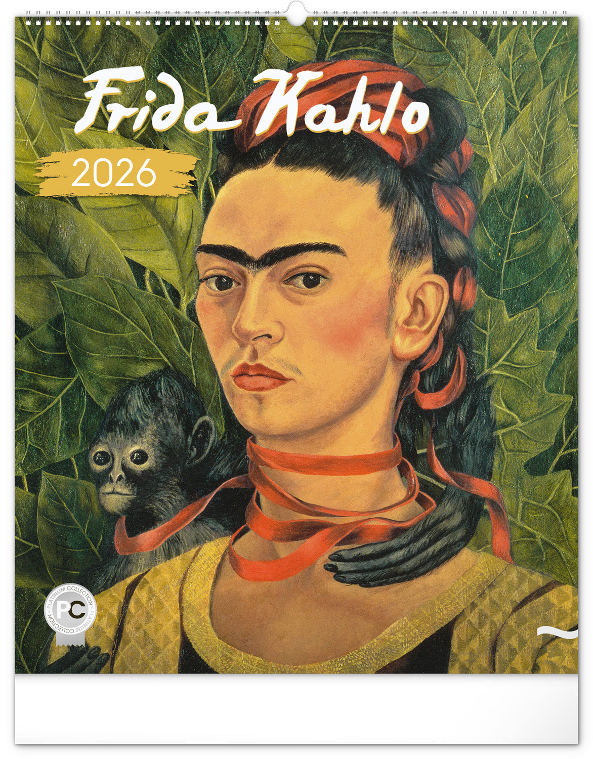 Nástenný kalendár Frida Kahlo 2026, 48 x 56 cm