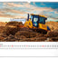 Nástenný kalendár Stavebné stroje 2026, 48 x 33 cm