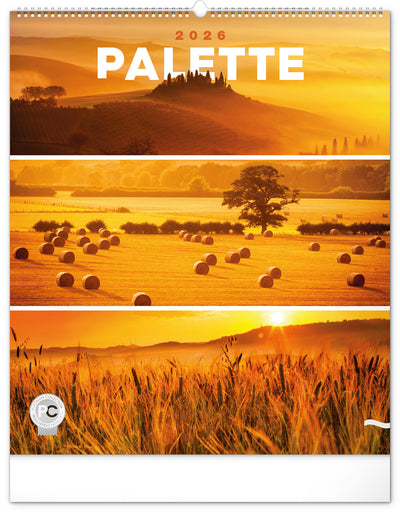 Nástenný kalendár Paleta 2026, 48 x 56 cm