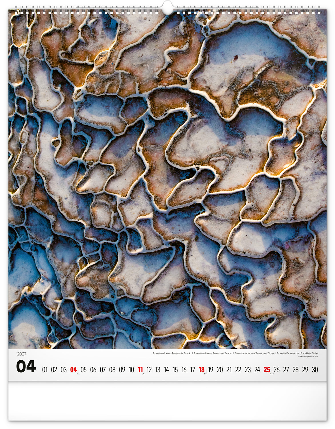 Nástenný kalendár Energia 2027, 48 x 56 cm