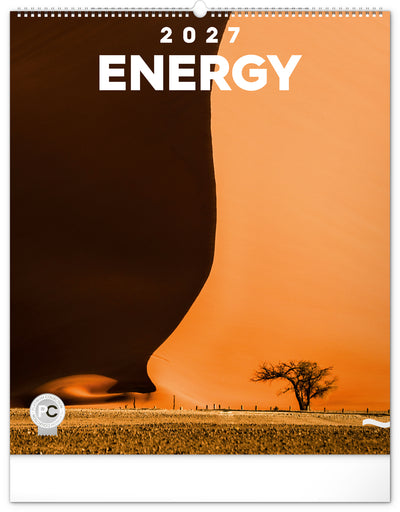 Nástenný kalendár Energia 2027, 48 x 56 cm