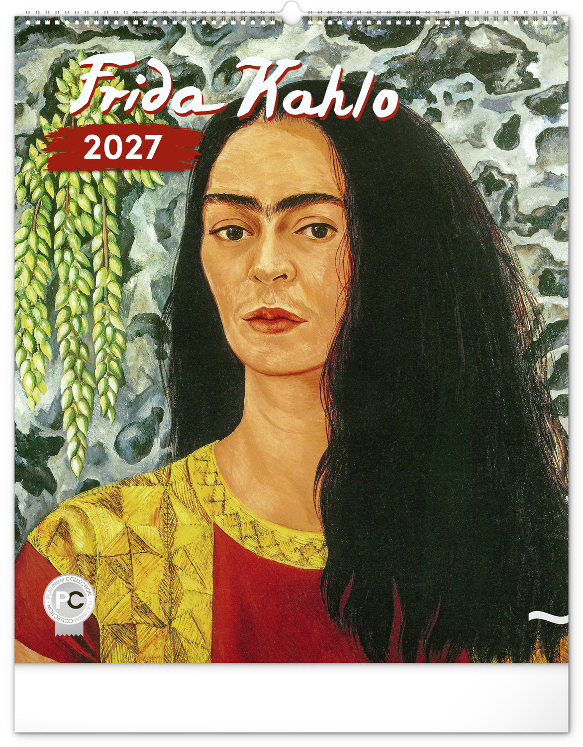 Nástenný kalendár Frida Kahlo 2027, 48 x 56 cm