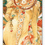 Nástenný kalendár Alfons Mucha CZ/SK 2027, 12 x 48 cm