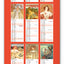 Nástenný kalendár Alfons Mucha CZ/SK 2027, 12 x 48 cm