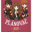 Nástenný kalendár Rodinný plánovací Harry Potter CZ/SK 2027, 21 x 42 cm