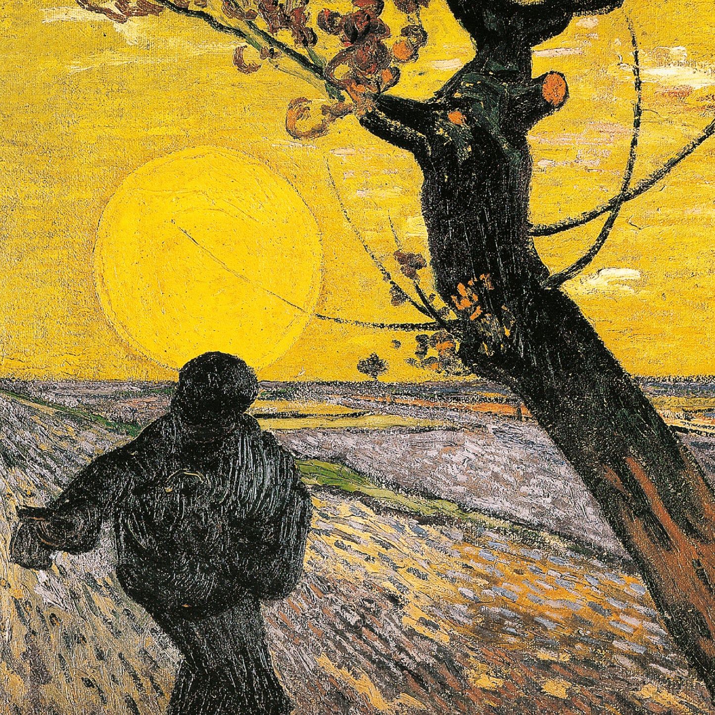 Poznámkový kalendár Vincent van Gogh 2025, 30 × 30 cm