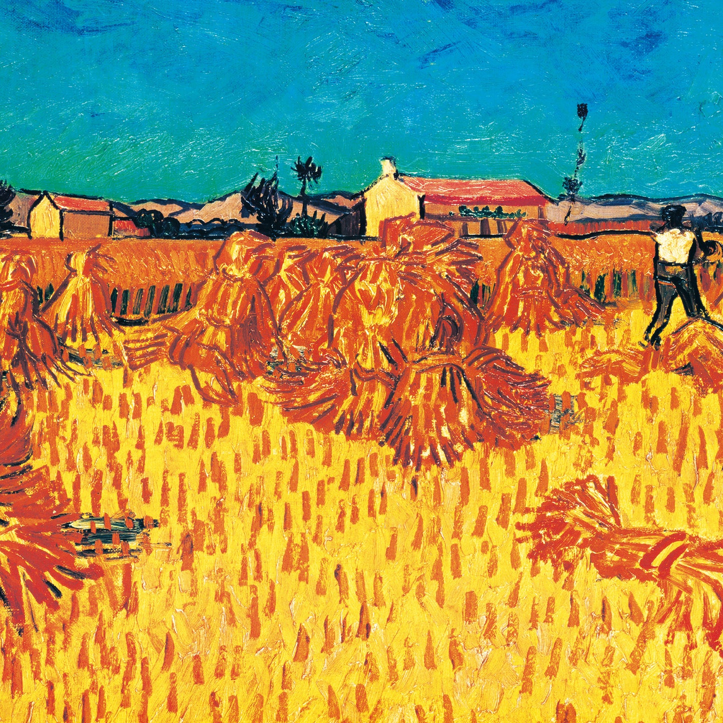 Poznámkový kalendár Vincent van Gogh 2025, 30 × 30 cm