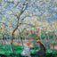 Poznámkový kalendár Claude Monet 2027, 30 x 30 cm
