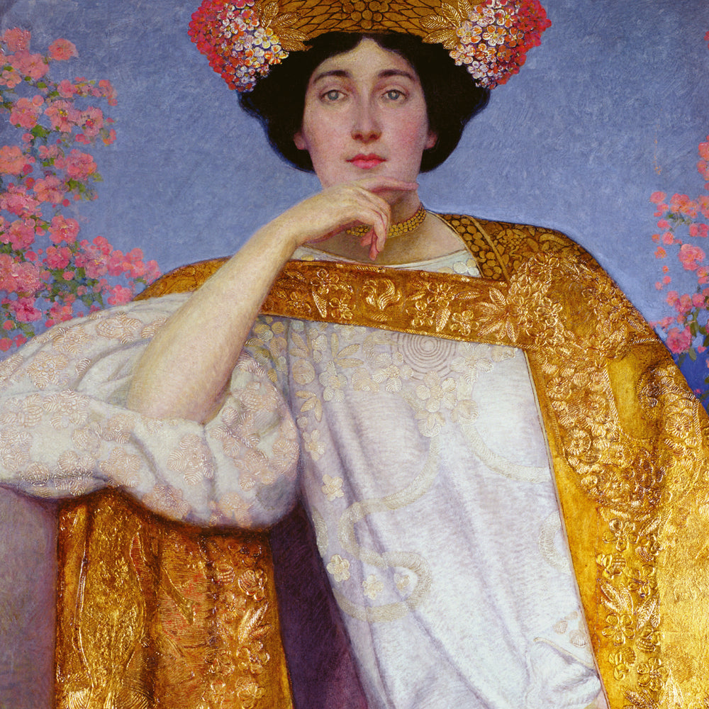 Poznámkový kalendár Gustav Klimt 2027, 30 x 30 cm