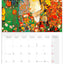 Poznámkový kalendár Gustav Klimt 2027, 30 x 30 cm