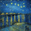 Poznámkový kalendár Vincent van Gogh 2027, 30 x 30 cm