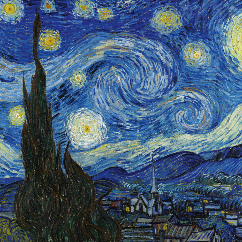 Poznámkový kalendár Vincent van Gogh 2027, 30 x 30 cm