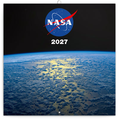 Poznámkový kalendár NASA 2027, 30 x 30 cm