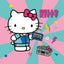 Poznámkový kalendár Hello Kitty  2027, 30 x 30 cm