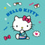 Poznámkový kalendár Hello Kitty  2027, 30 x 30 cm