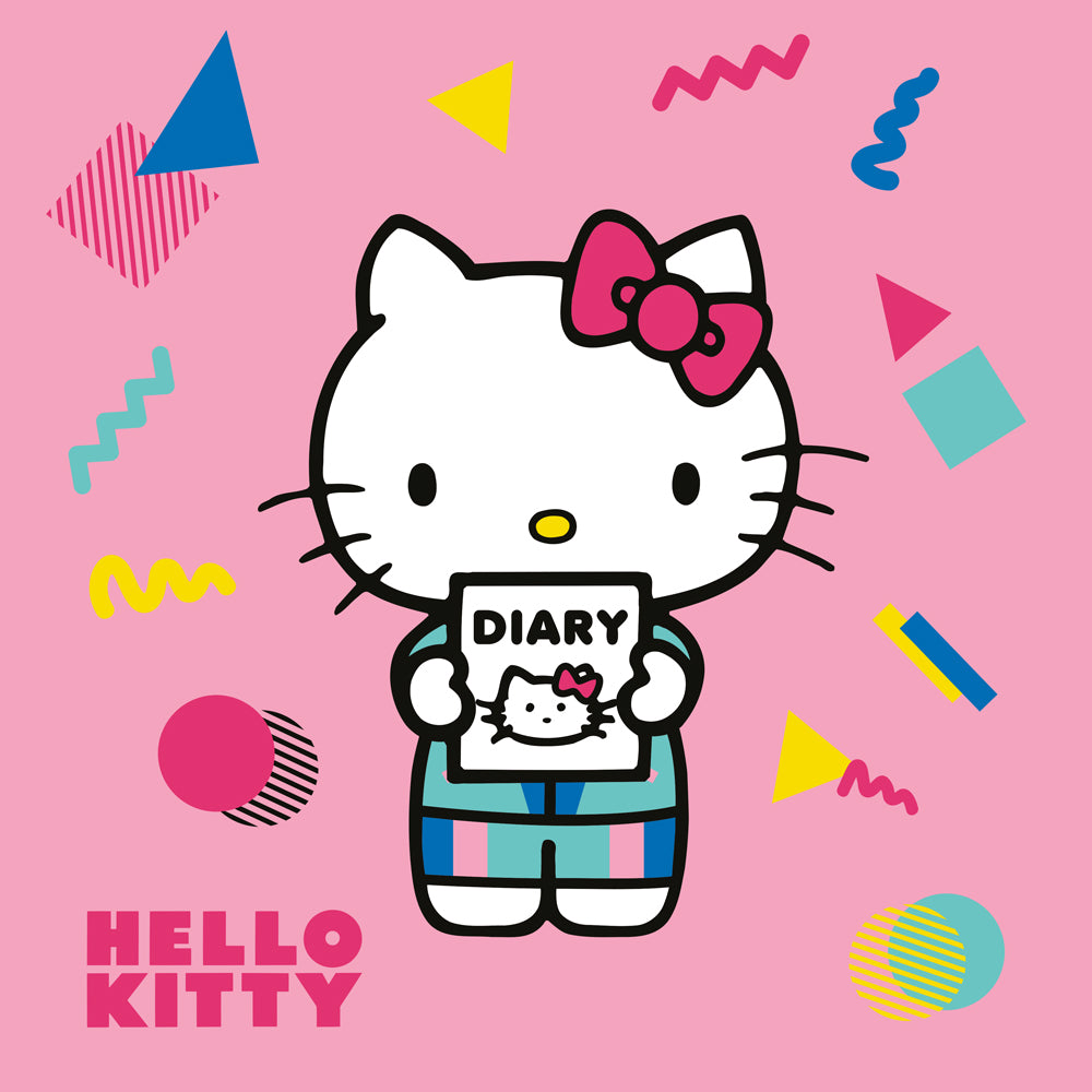 Poznámkový kalendár Hello Kitty  2027, 30 x 30 cm