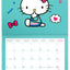 Poznámkový kalendár Hello Kitty  2027, 30 x 30 cm