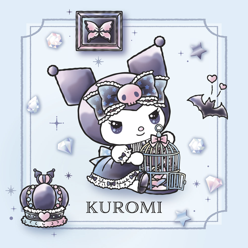 Poznámkový kalendár Kuromi  2027, 30 x 30 cm