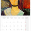 Poznámkový kalendár Amedeo Modigliani 2027, 30 x 30 cm