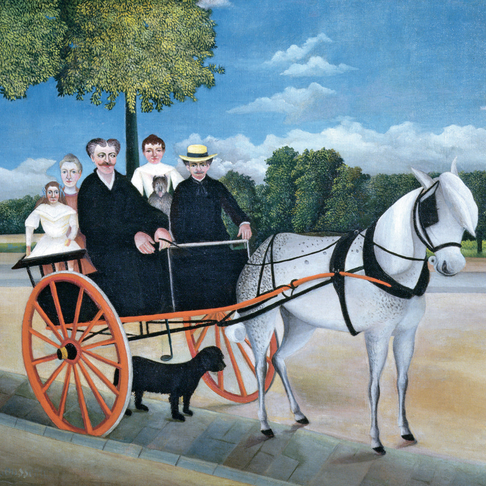Poznámkový kalendár Henri Rousseau 2027, 30 x 30 cm