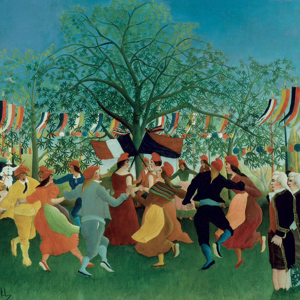 Poznámkový kalendár Henri Rousseau 2027, 30 x 30 cm